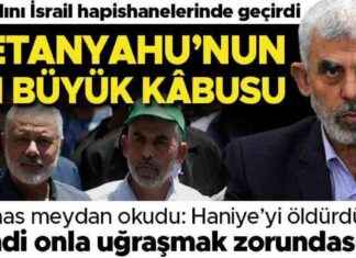 İsrail’e Meydan Okuyan Hamas: ‘Haniye’yi Öldürdünüz Şimdi Onla Uğraşmak Zorundasınız’ – 23 Yıl Hapishanede Geçiren Siyasi Lider news-07082024-100928