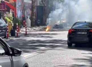 Sarıyer’de Yerden Alevler Yükselen Görüntü | Son Dakika Haberleri news-08082024-182837