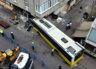 İETT Otobüsü Deprem Etkisiyle Binayı Hasarlandırdı: Tahliye Edildi | Son Dakika Haberleri news-08082024-223537