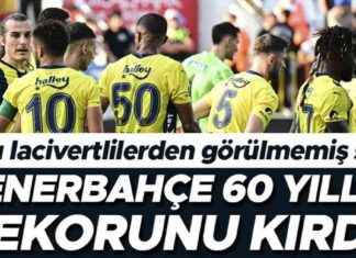 Fenerbahçe’nin 60 Yıllık Rekoru Kırdığı İnanılmaz Seri news-16092024-032023