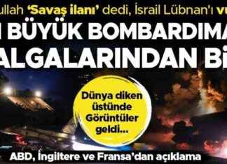 İsrail’in Lübnan Başkentini Vurması: Çok Sayıda Ölü ve Yaralı – Son Dakika Haberleri news-20092024-184142