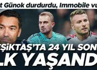 Mert Günok kurtardı, Immobile yine attı: Beşiktaş 24 yıl sonra ilki başardı! news-23092024-011628
