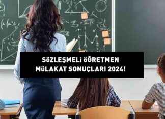 2024 Sözleşmeli Öğretmenlik Mülakat Sonuçları: E-Devlet Ekranı | MEB Açıklama Saati ve Tarihi – Eğitim Haberleri news-25102024-215855