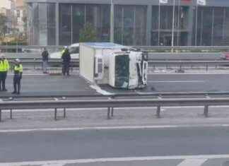 Bağcılar’da Basın Ekspres Yolunda Kamyonet Devrildi – CNN TÜRK baclarda-basn-ekspres-yolunda-kamyonet-devrildi-cnn-trk