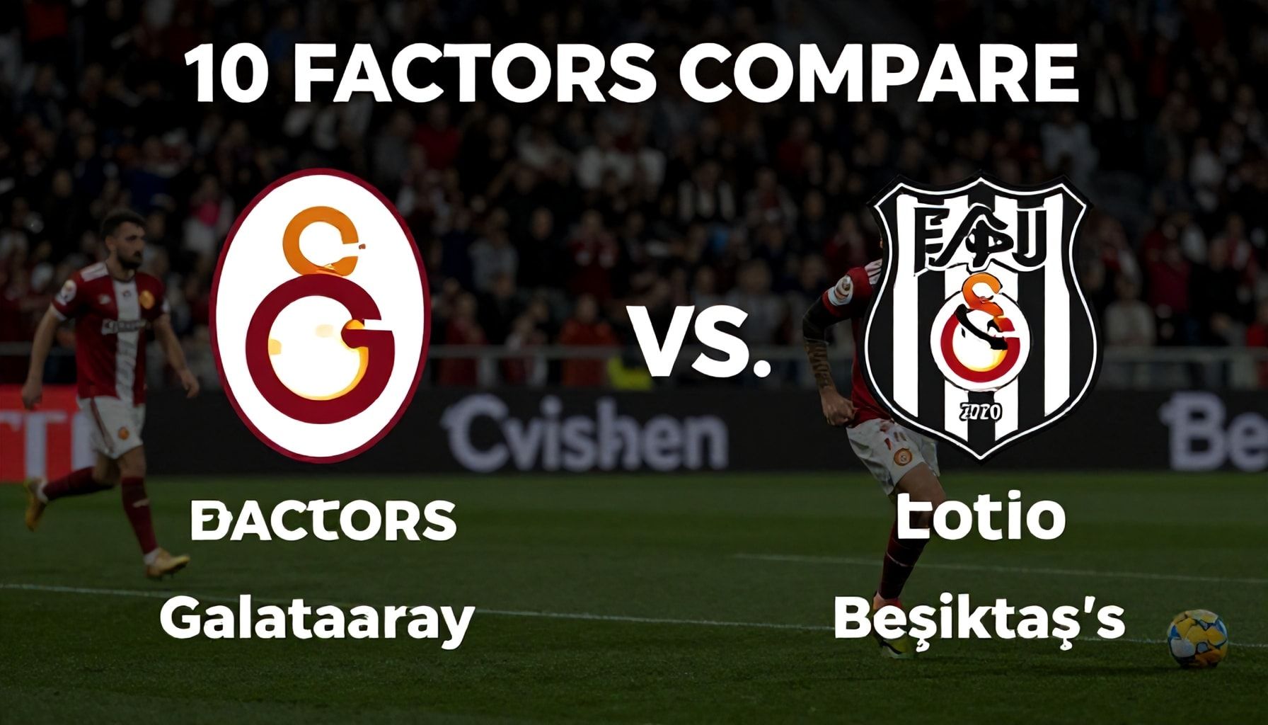 10 Faktörle Karşılaştırın: Galatasaray'ın ve Beşiktaş'ın Geçen Sezon Performansları*