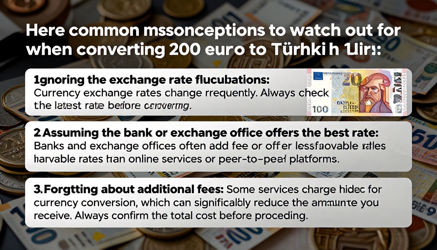 200 Euro Kaç TL Olduğunda Dikkat Etmeniz Gereken 3 Yanlış Anlayış*