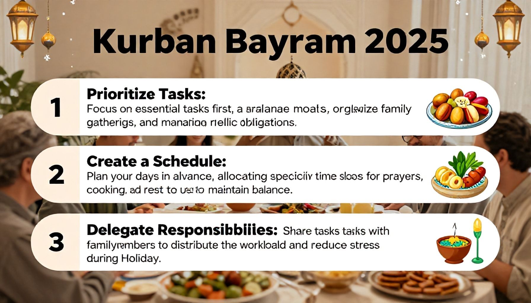 2025 Kurban Bayramı için 3 Zaman Yönetimi Yöntemi*