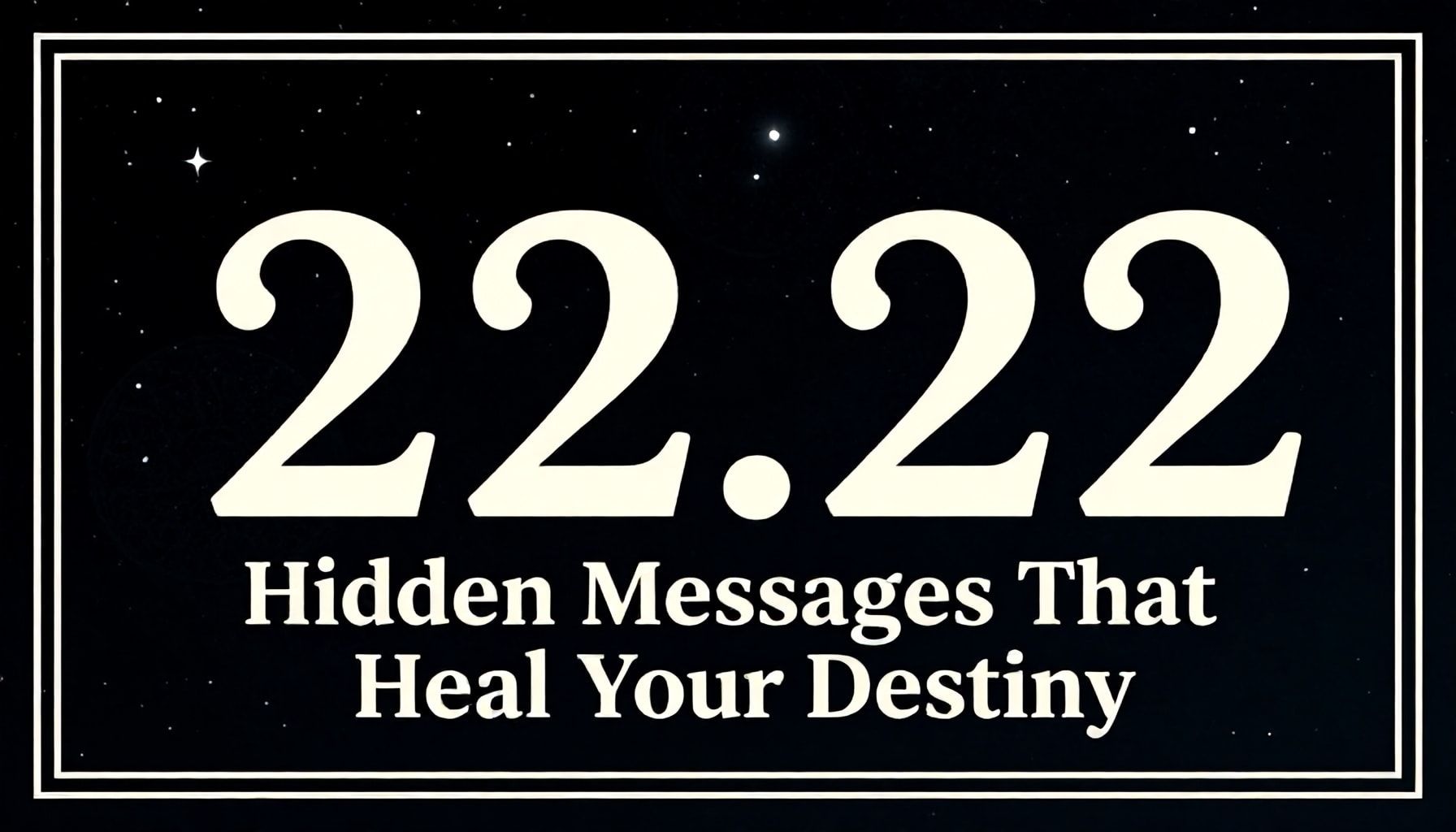 22.22 Saat Anlamı: Kaderinizi Şifalayan Gizli Mesajlar*