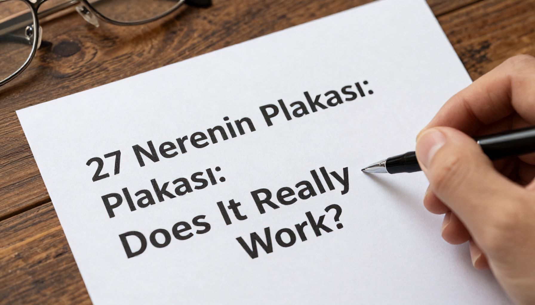 27 Nerenin Plakası: Gerçekten Çalışır mı? Mitler ve Gerçekler"*