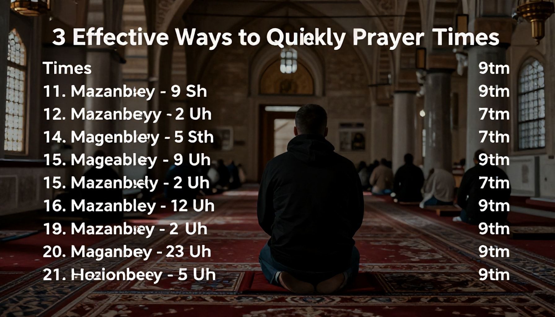 3 En Etkili Metotla Gaziantep Namaz Zamanlarını Hızlıca Öğrenin*