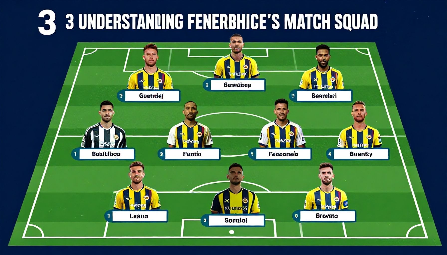 3 Yolla Fenerbahçe'nin Maç Kadrosunu Anlamak: Oyuncu Seçimlerinin Gerçek Hikayesi*
