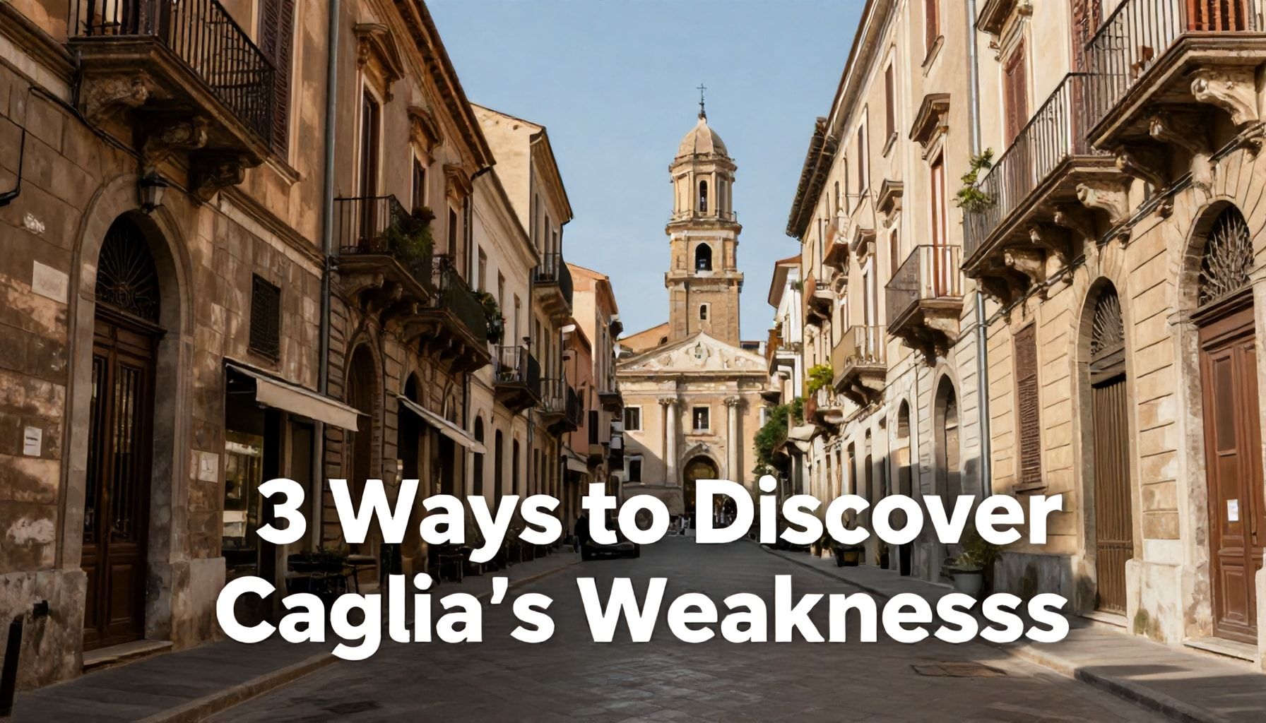 3 Yöntemle Cagliari'nin Zayıf Noktalarını Keşfedin*