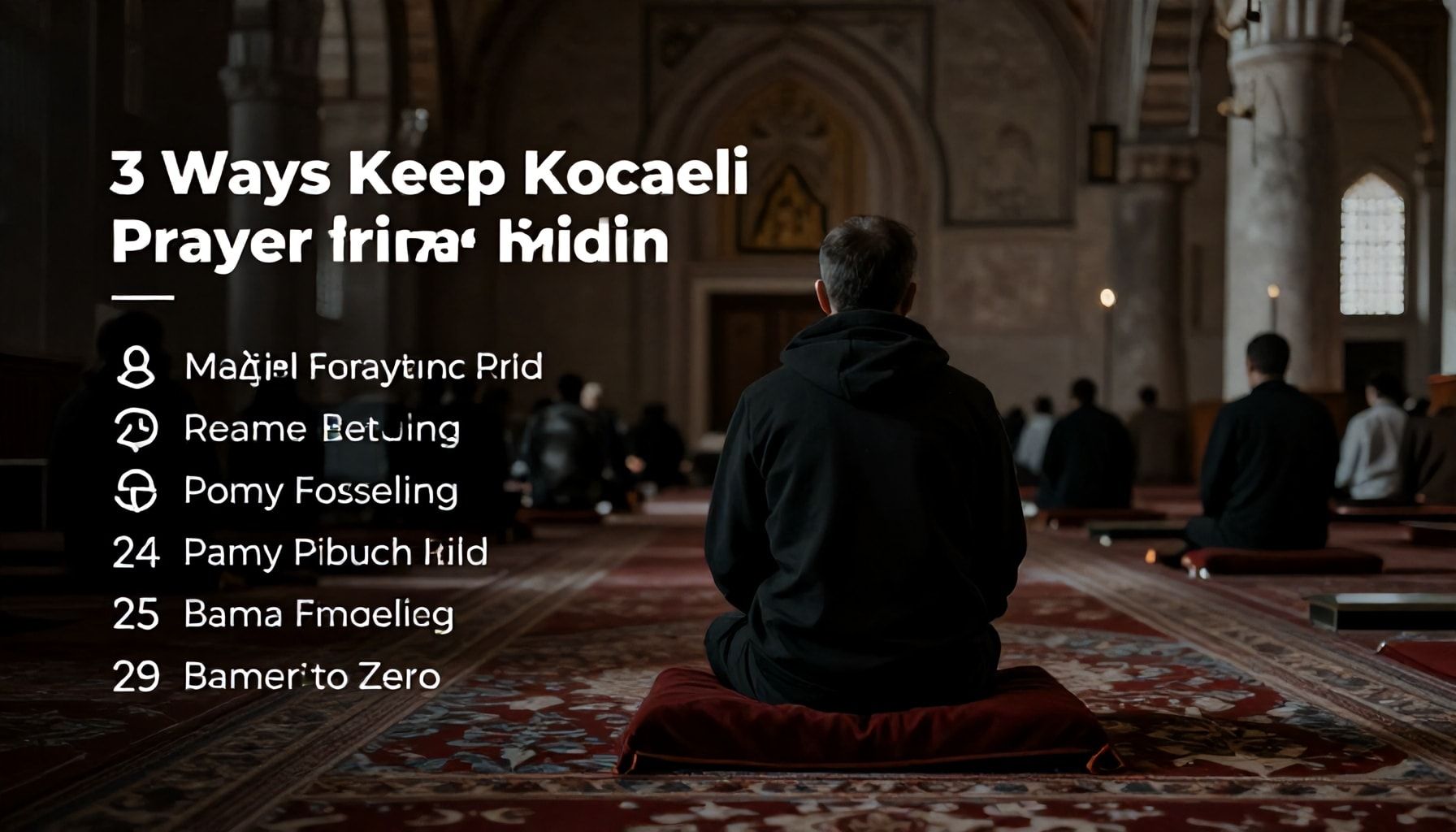 3 Yöntemle Kocaeli Namaz Vakitlerini Hatırda Tutun: Unutma Riskini Sıfıra İndirin*