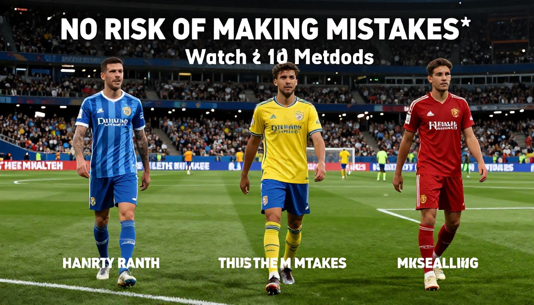 3 Yöntemle maçı canlı izleyin – Hata yapma riski yok*