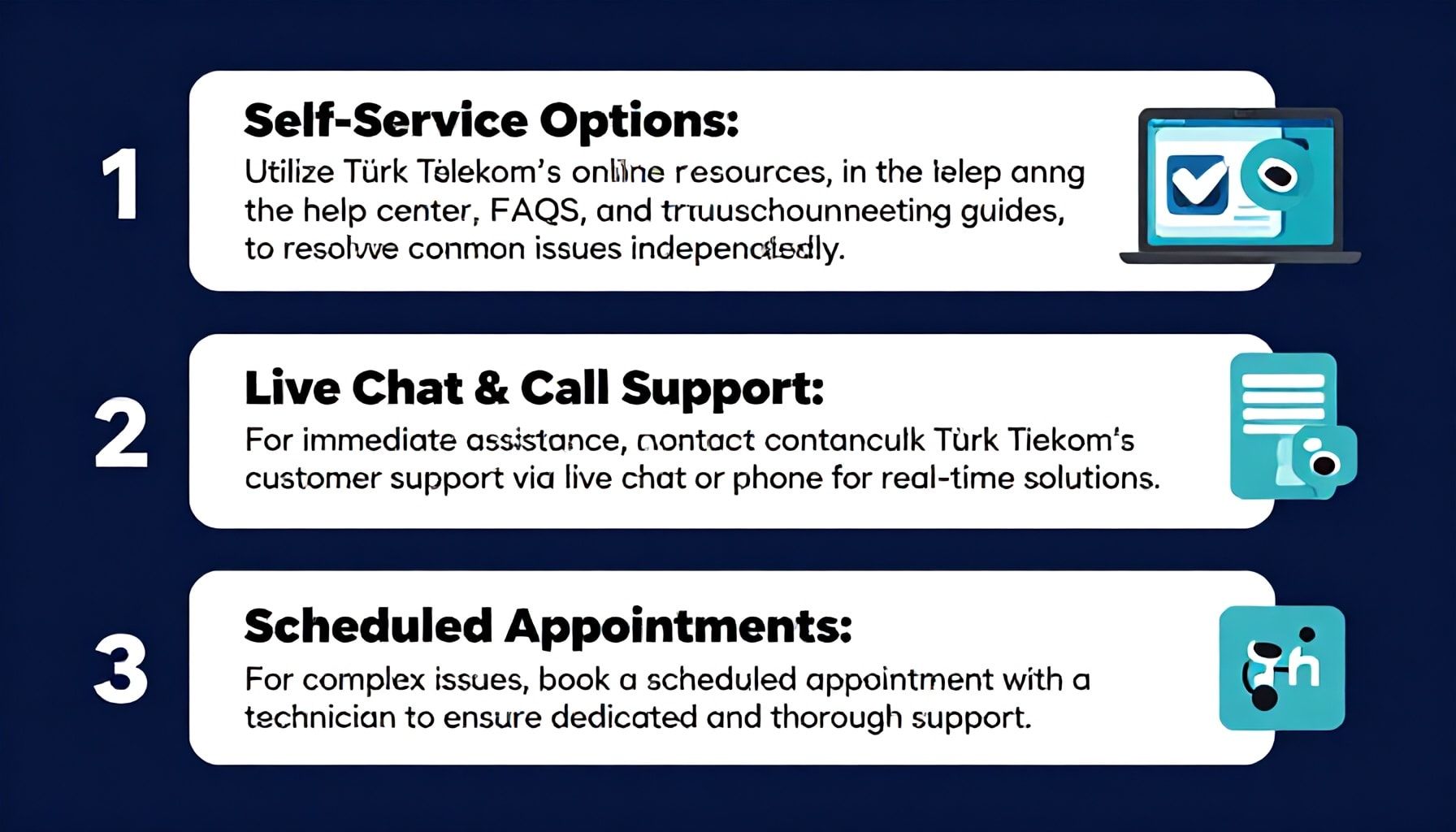 3 Yöntemle Türk Telekom Destek Hizmetlerini Maksimum Verimlilikle Kullanın*