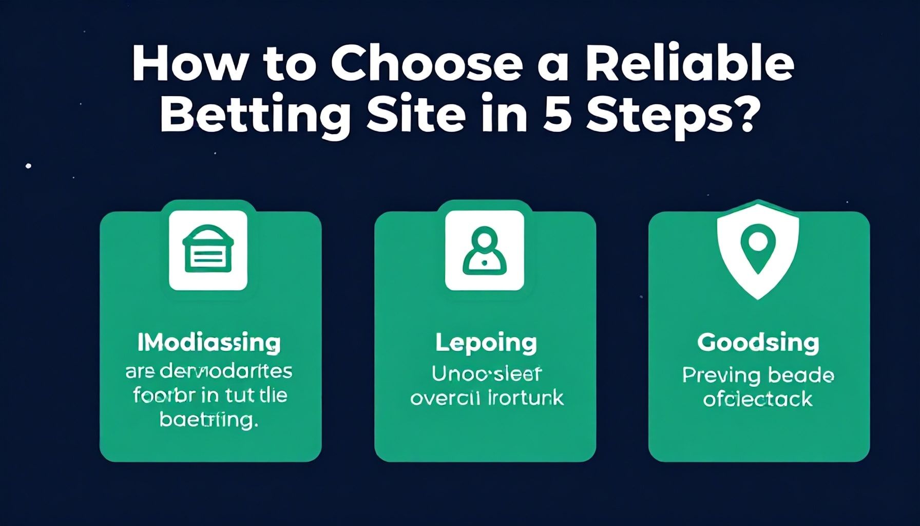 5 Adımda Güvenilir Bahis Sitesi Nasıl Seçilir?*