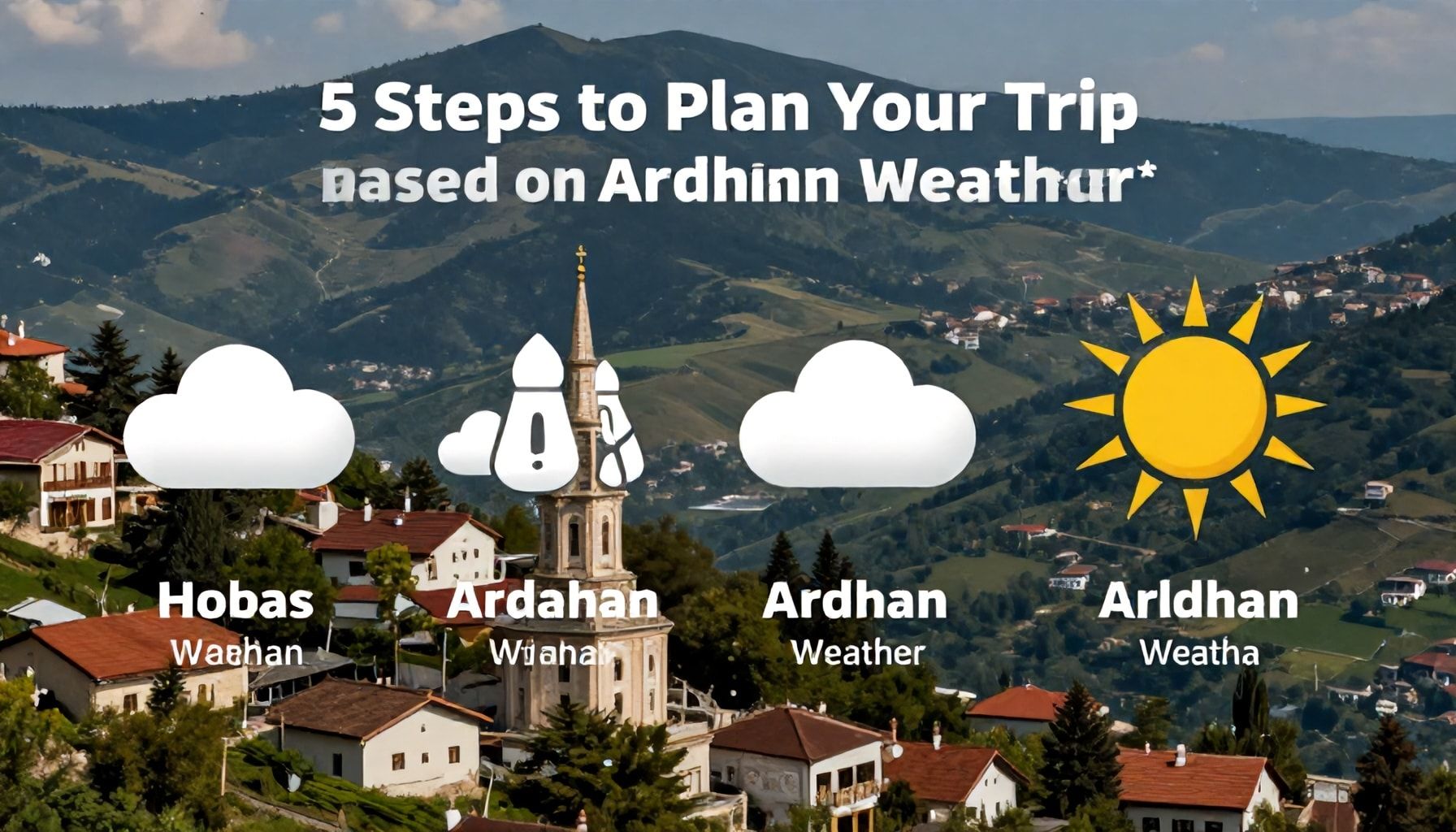 5 Adımla Ardahan Hava Durumuna Göre Gezi Planınızı Düzenleyin*