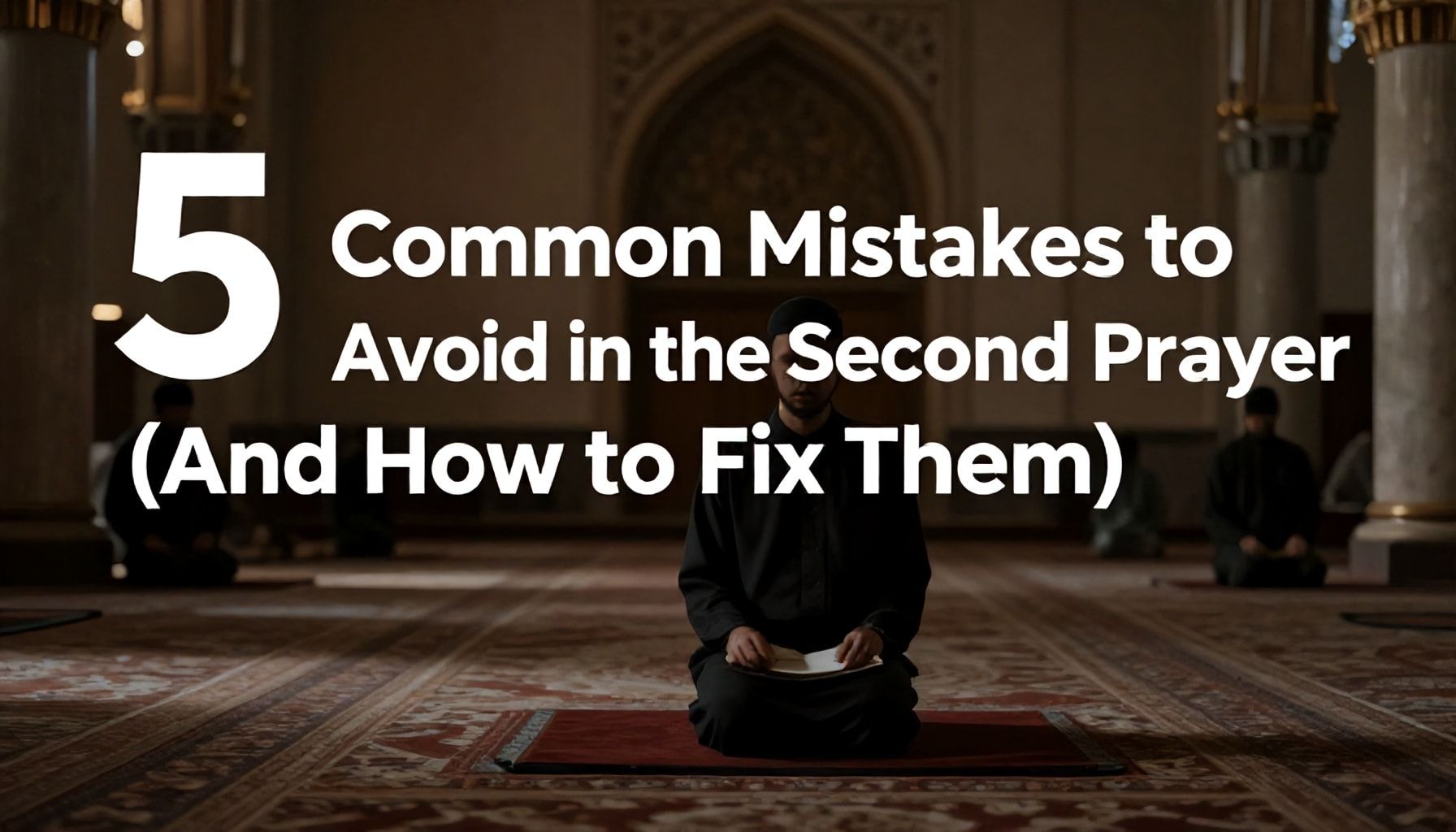 5 Common Mistakes to Avoid in İkinci Namaz (And How to Fix Them)*