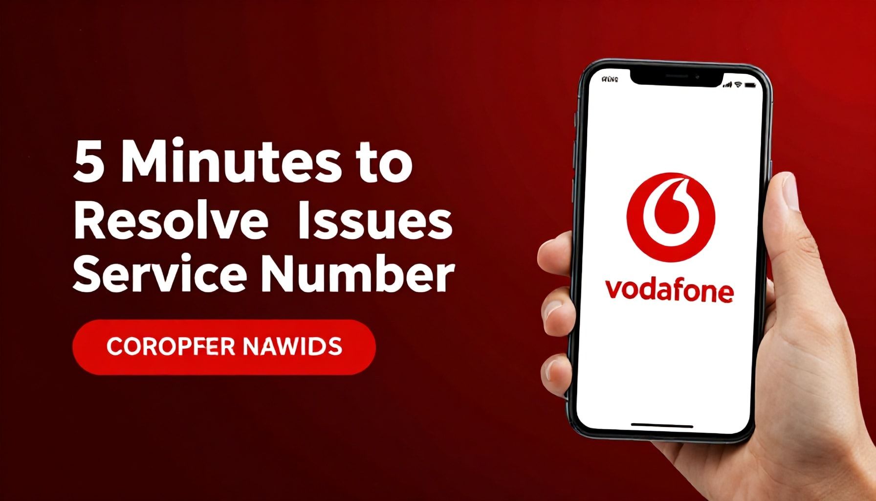 5 Dakikada Çözünür Sorunlar: Vodafone Müşteri Hizmetleri Numarası ile