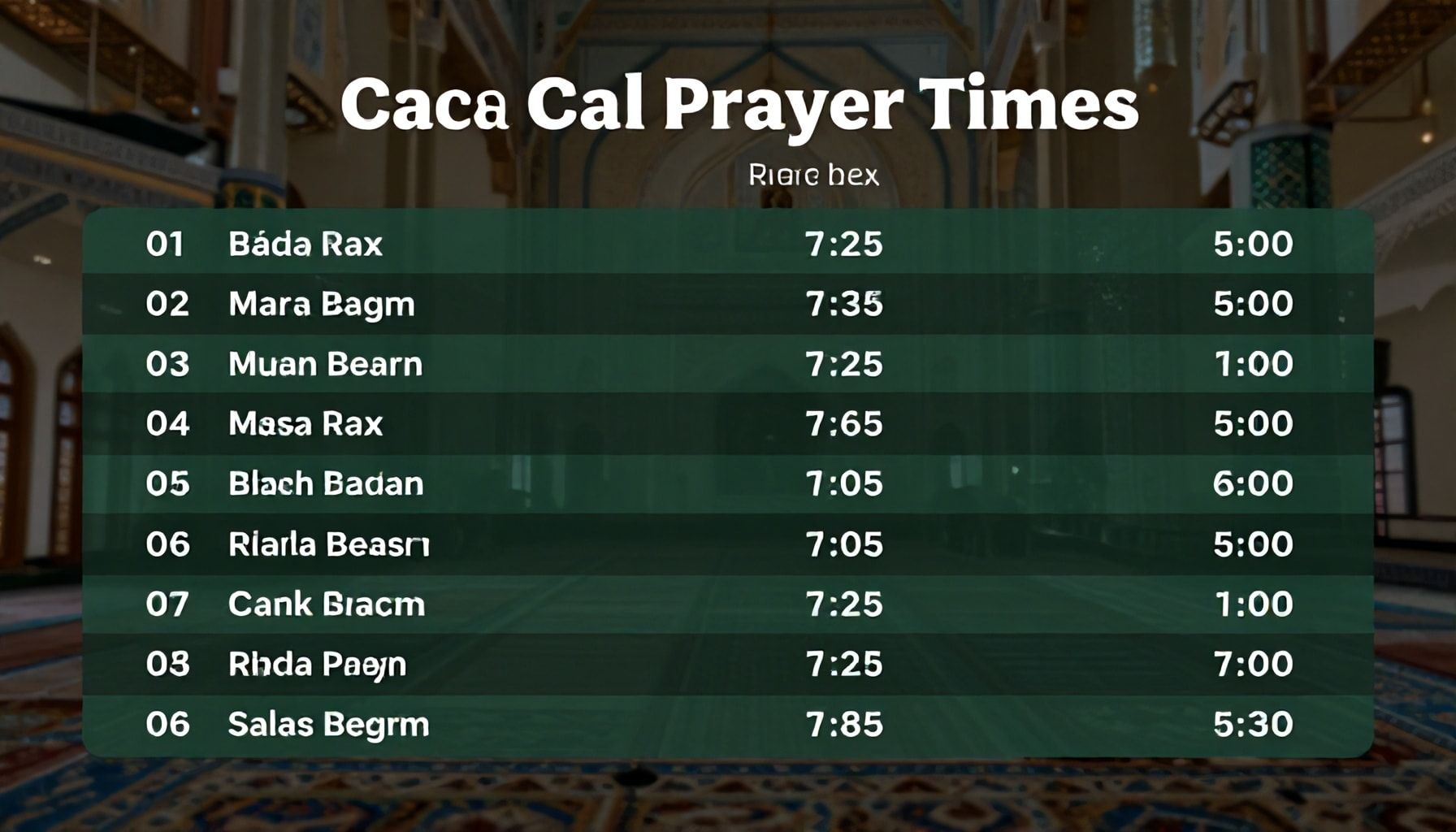 5 Dakikada Ezan Vakitlerini Kontrol Edin: Adım Adım Rehber*