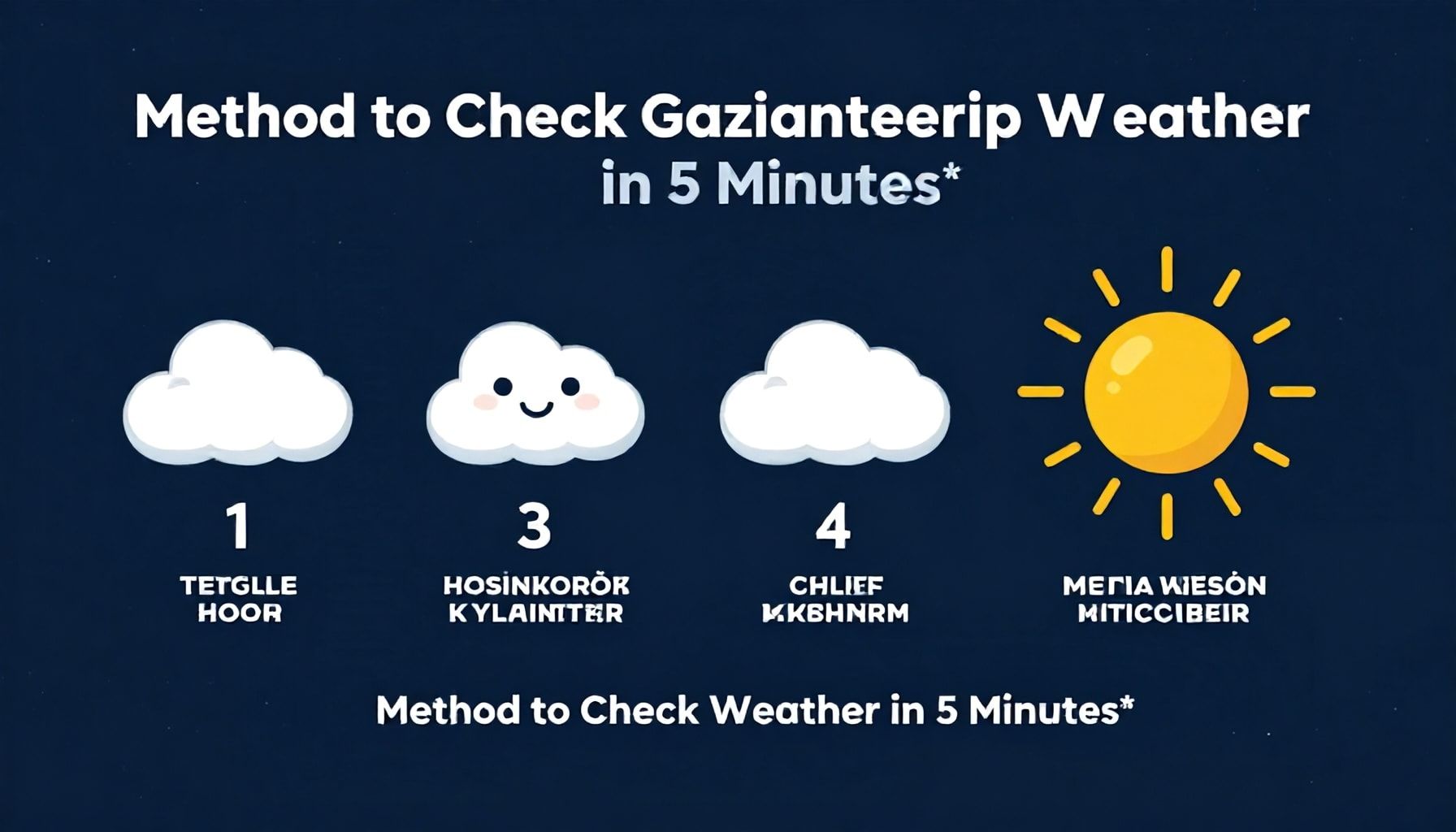 5 Dakikada Gaziantep Hava Durumunu Kontrol Etme Yöntemi*