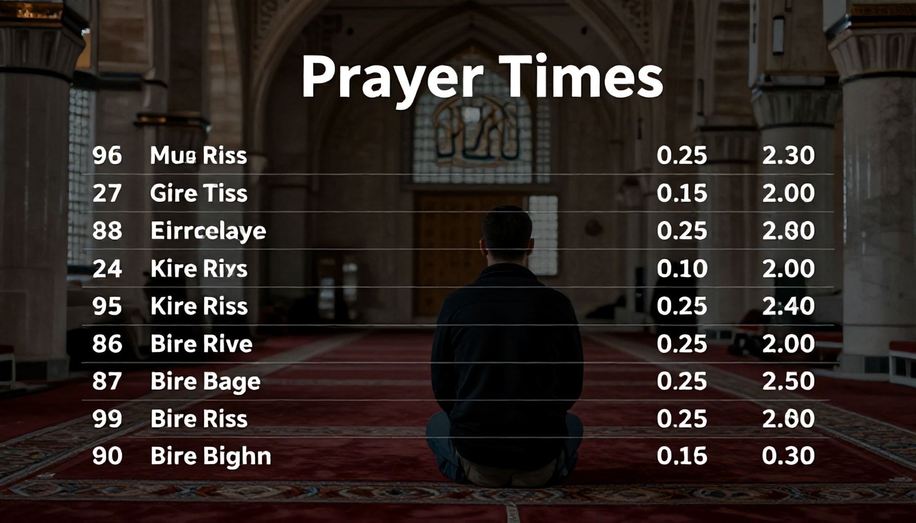 5 Dakikada Gaziantep Namaz Saatlerini Doğru Bulun*