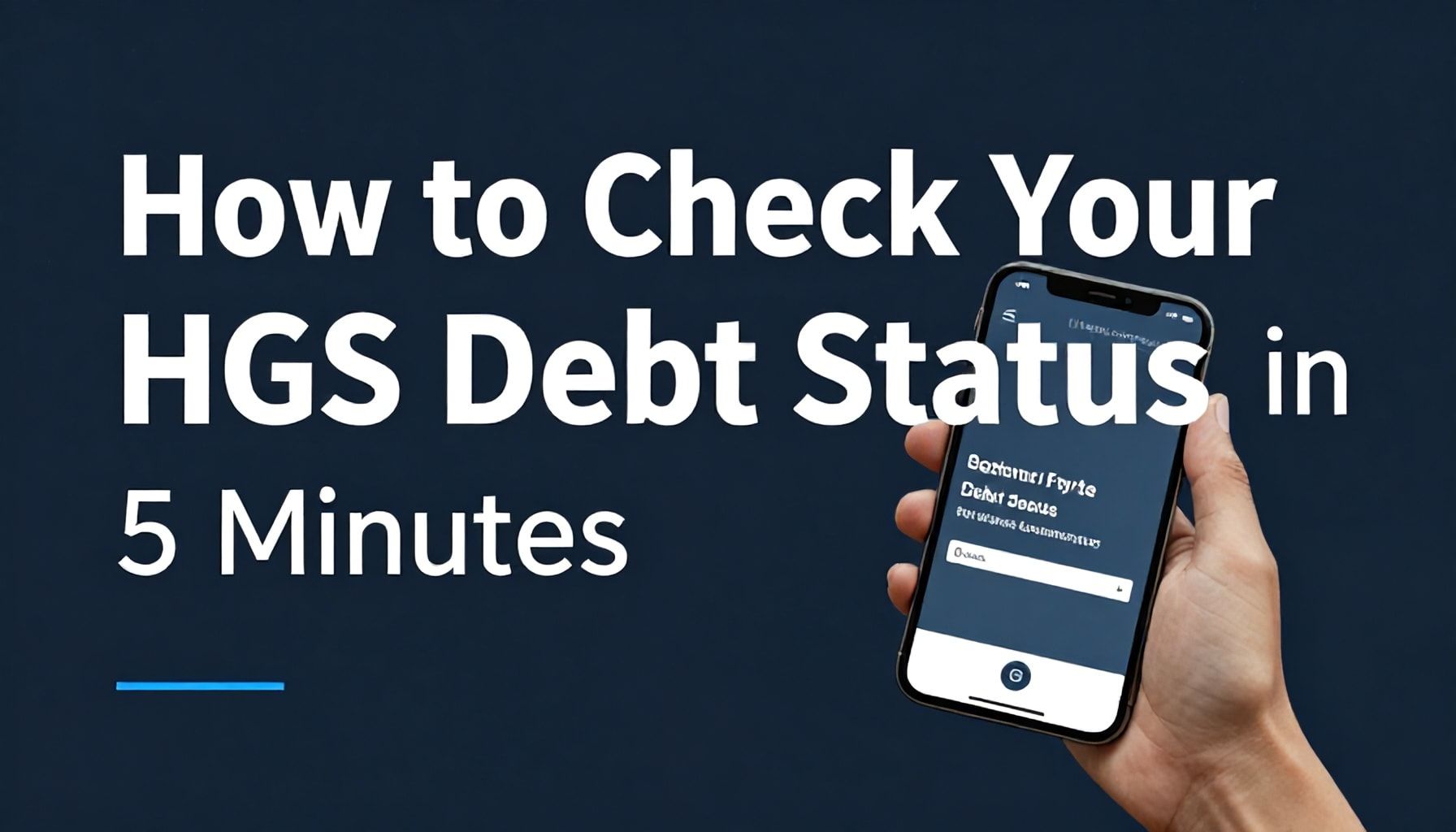5 Dakikada HGS Borç Durumunuzu Kontrol Etme Yolu*