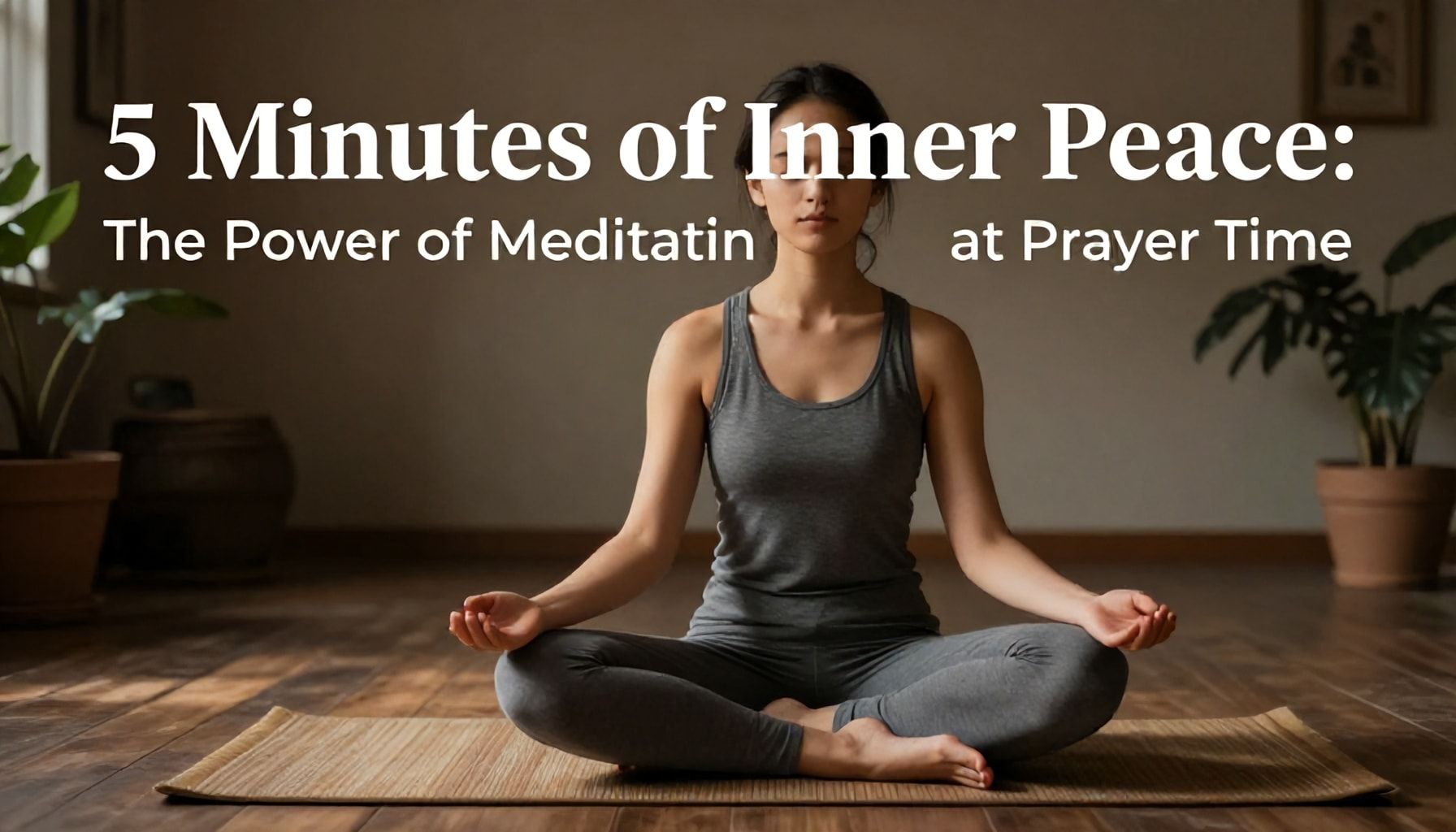 5 Dakikalık Ruh Huzuru: Ezan Vakti Meditasyonunun Gücü*