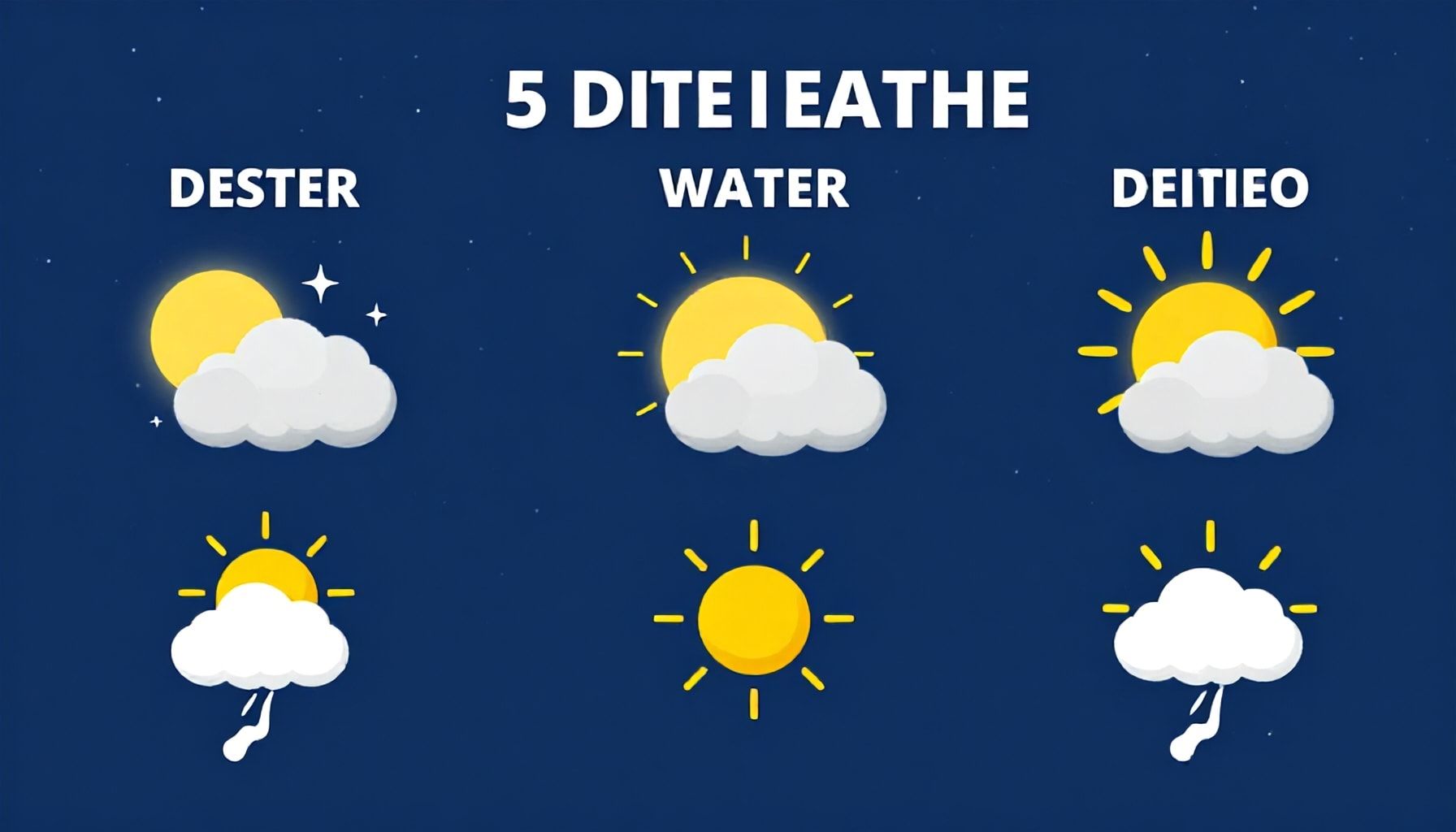 5 Günlük Hava Durumu Öngörüsünde Dikkat Edilmesi Gereken 4 Ana Detay*