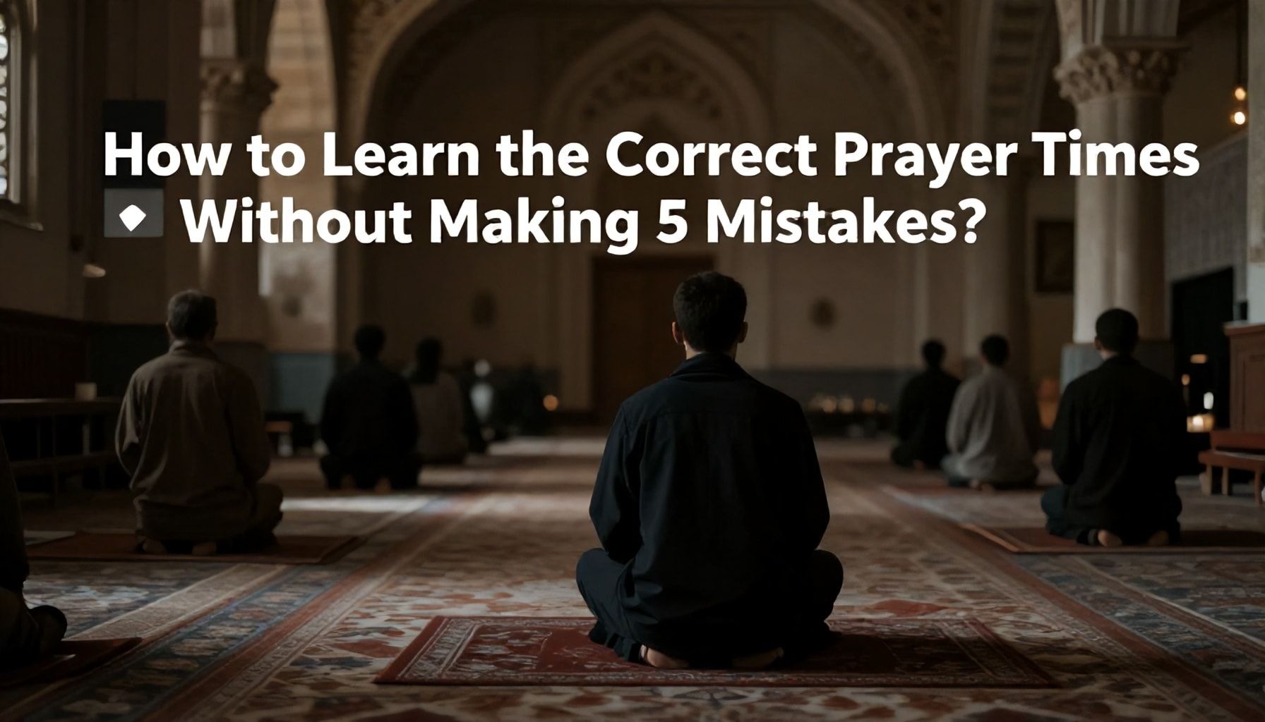 5 Hata Yapmadan Doğru Namaz Vakti Nasıl Öğrenilir?*