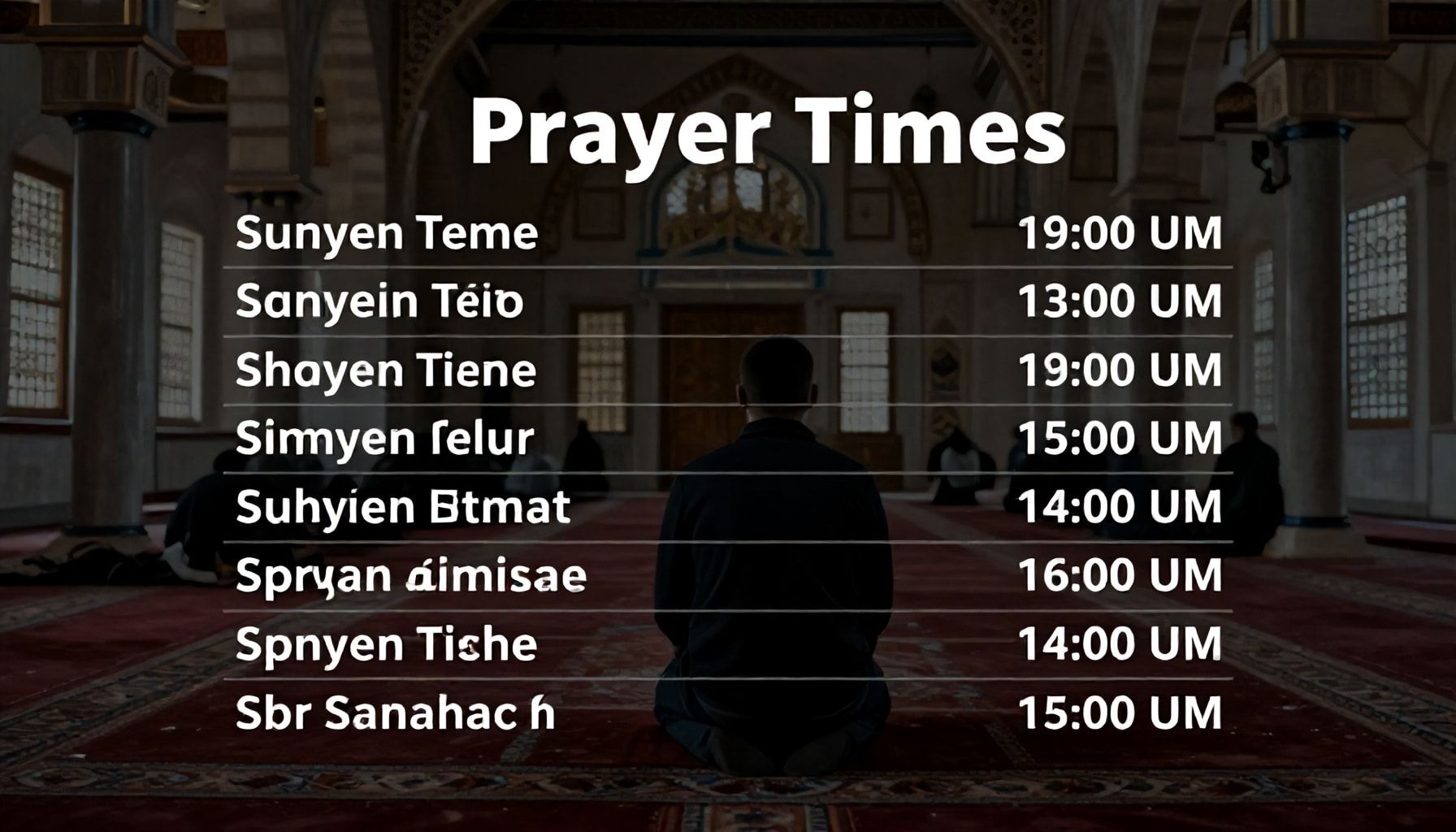 5 Kolay Yöntemle Samsun Namaz Zamanlarını Her Zaman Kontrol Edin*