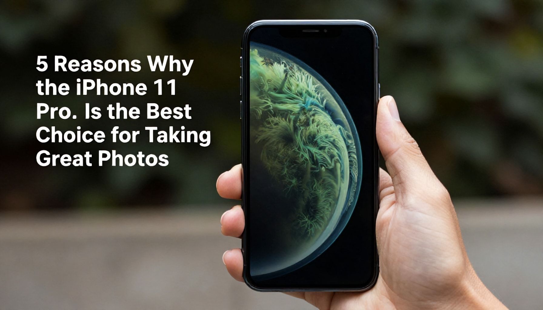 5 Neden iPhone 11 Pro Harika Fotoğraflar Çekmek İçin En İyi Seçim*
