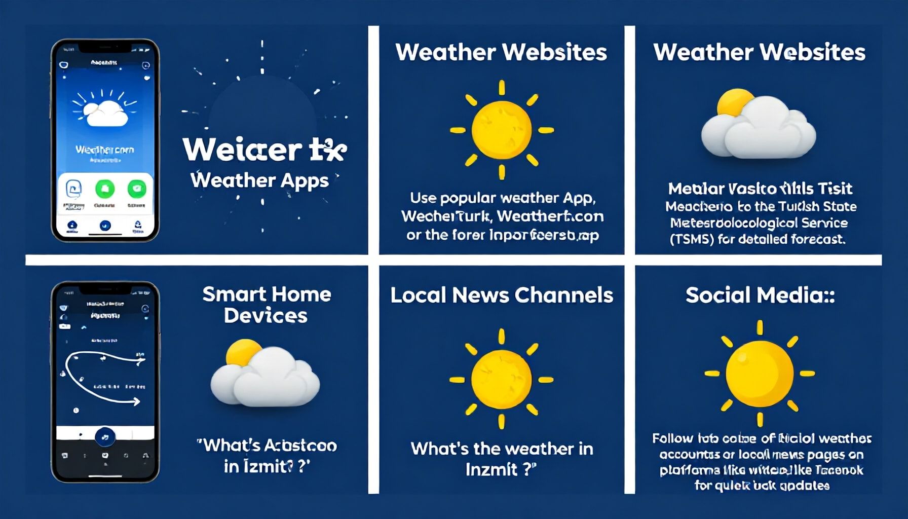 5 Şekilde İzmit'in Hava Durumunu Takip Etmeyi Kolaylaştırın*