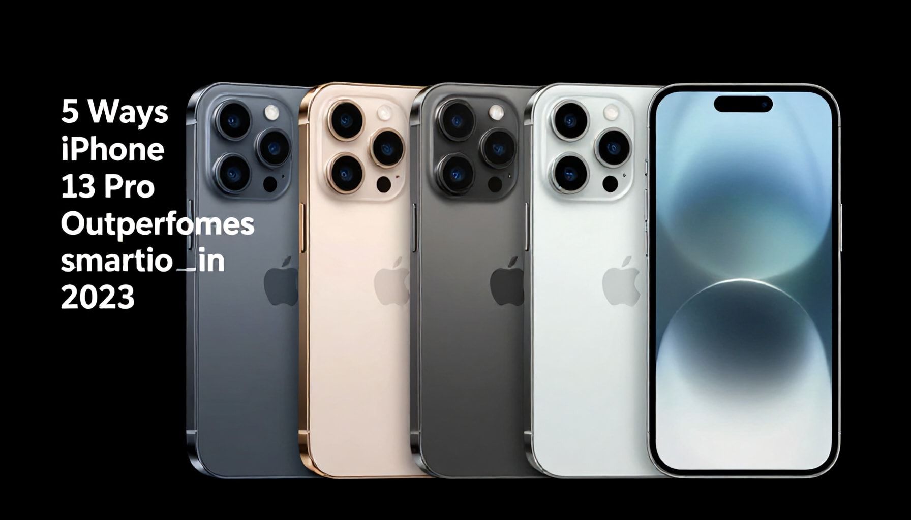 5 Ways the iPhone 13 Pro Outperforms Other Smartphones in 2023*