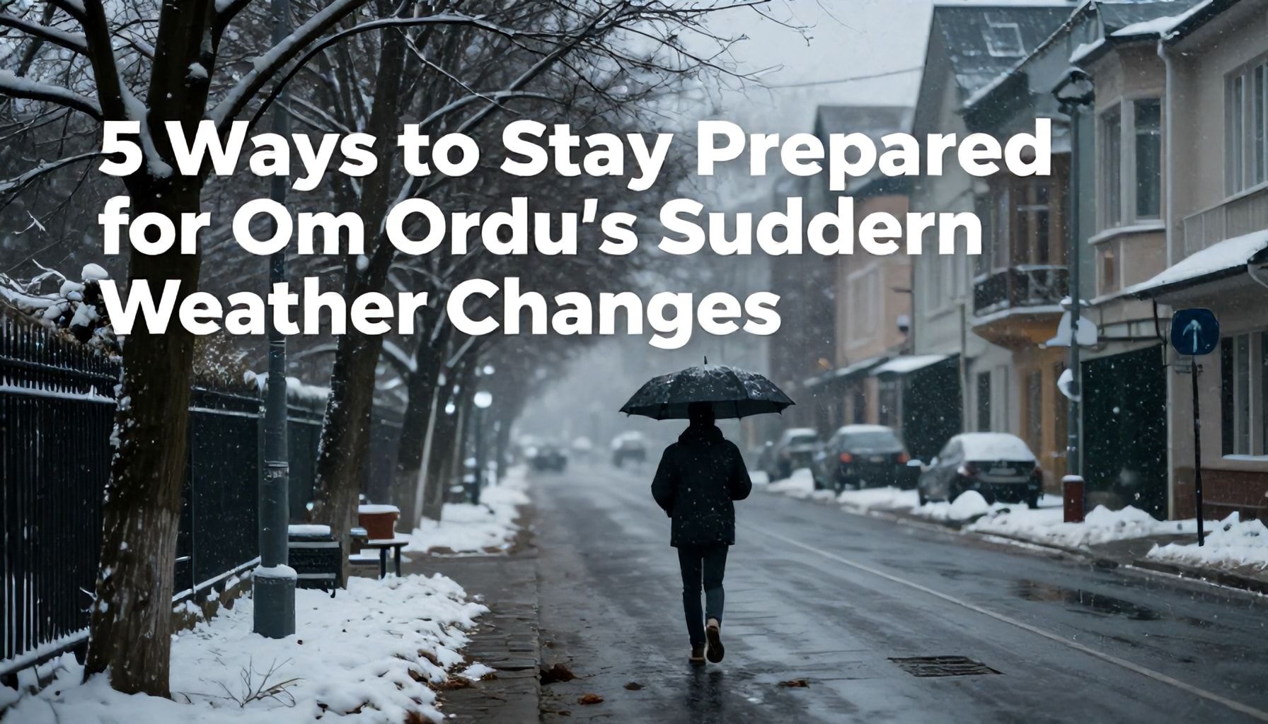 5 Ways to Stay Prepared for Ordu’s Sudden Weather Changes*