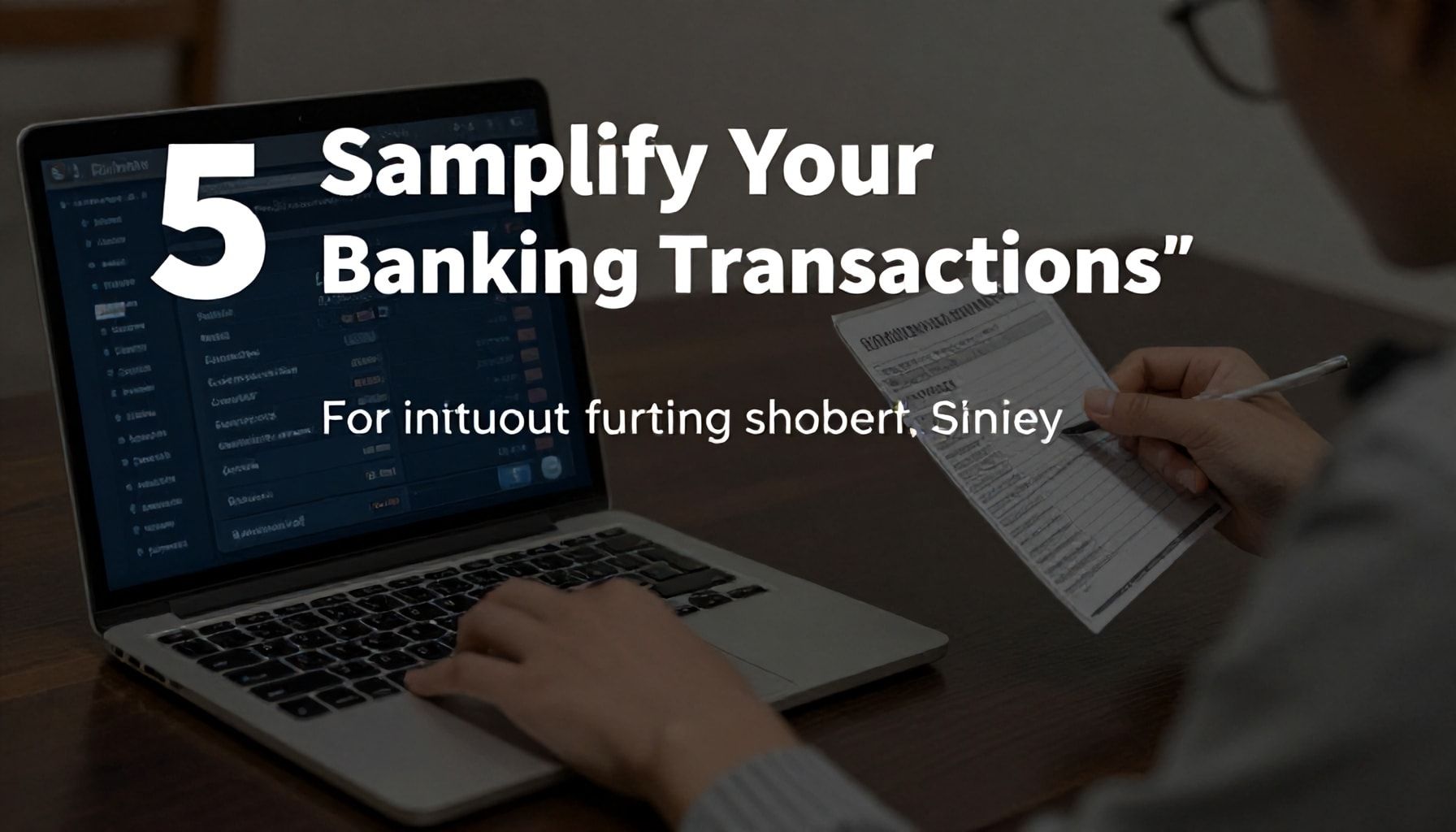 5 Yolla Bankacılık İşlemlerinizi Kolaylaştırın*