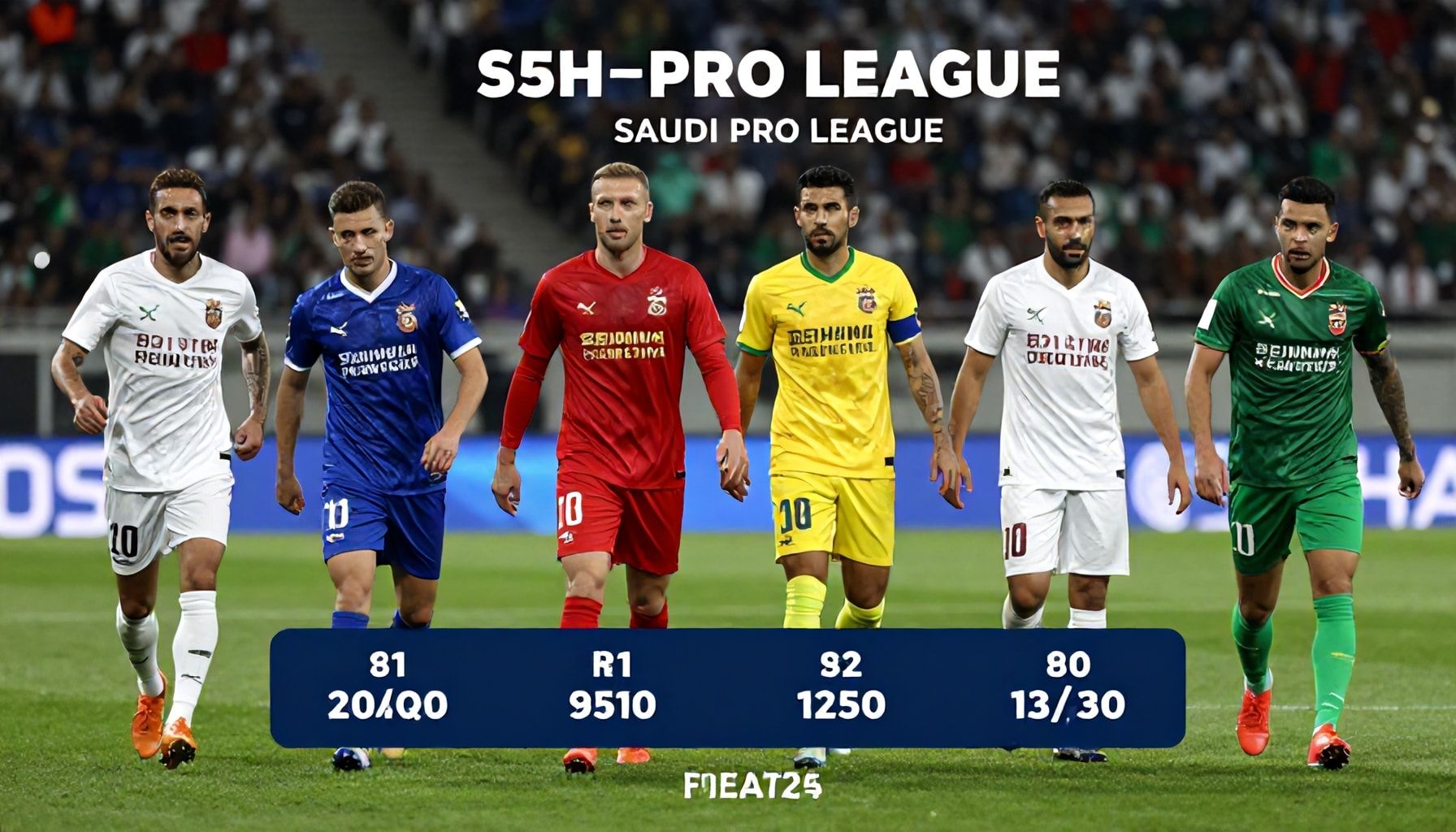 5 Yolla Suudi Arabistan Pro Lig Takımlarının Performansını Analiz Edin"*