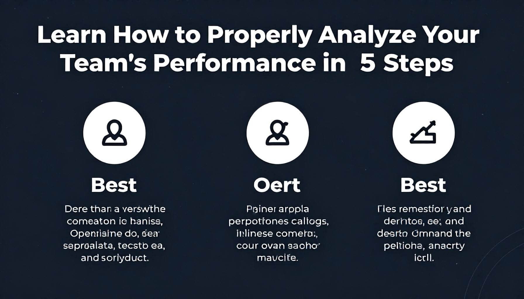 5 Yolla Takım Performansını Doğru Analiz Etmeyi Öğrenin*
