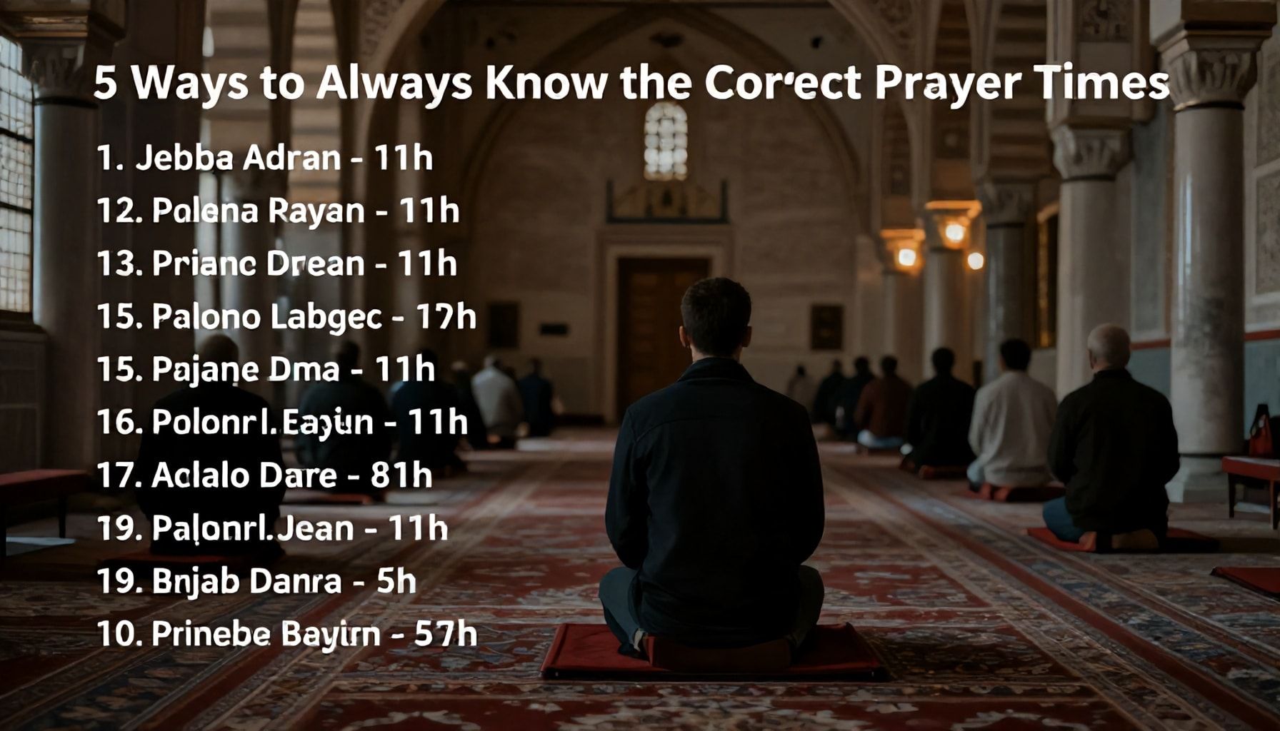 5 Yöntemle Adana Ezan Vakti'ni Her Zaman Doğru Öğrenin*