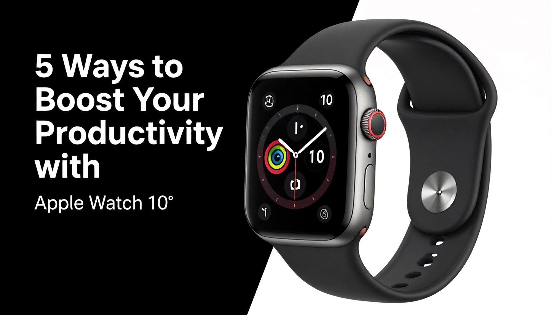 5 Yöntemle Apple Watch 10 ile Verimliliğinizi Artırın*