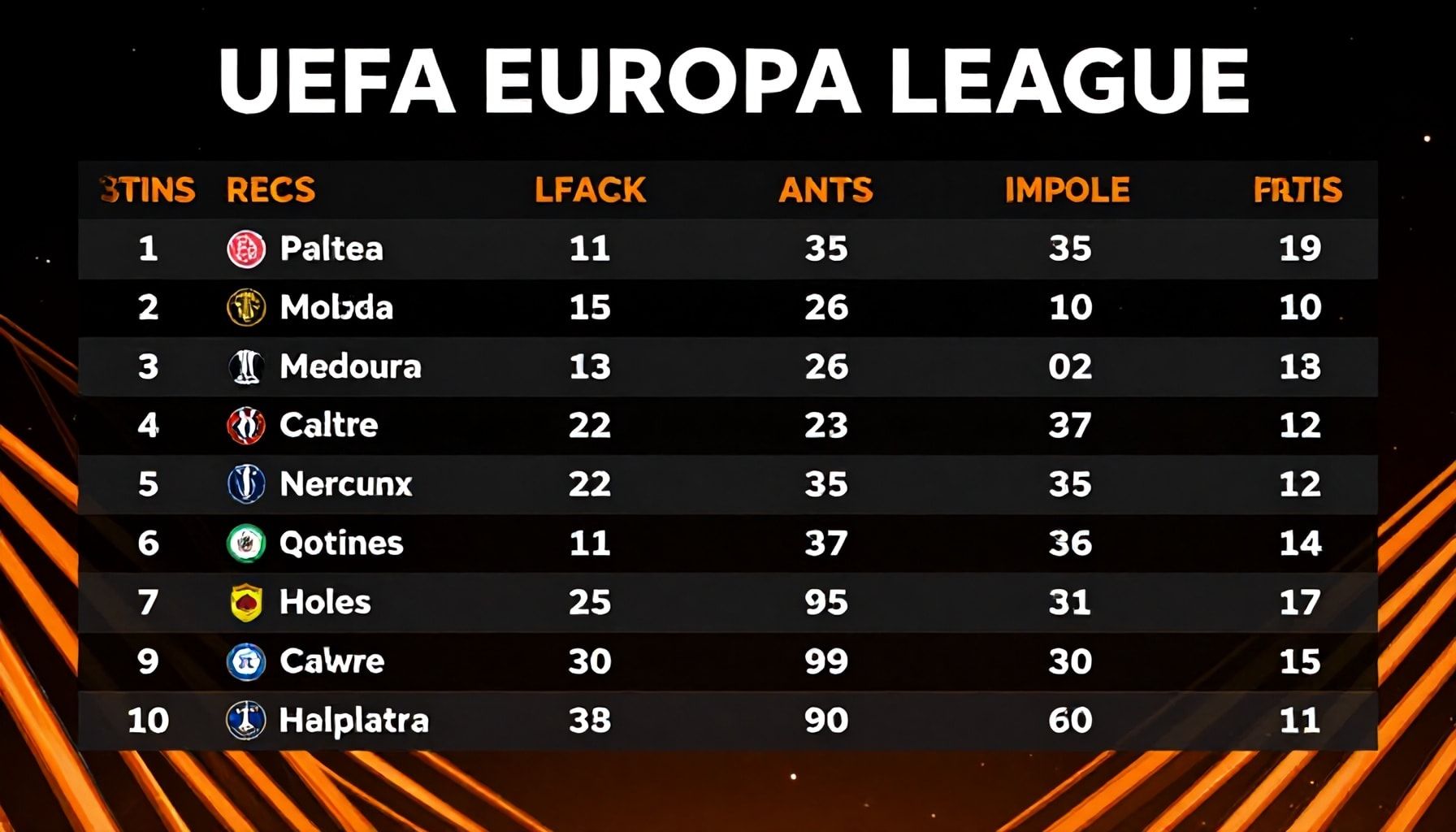 5 Yöntemle UEFA Avrupa Ligi puan durumlarını doğru yorumlayın"*