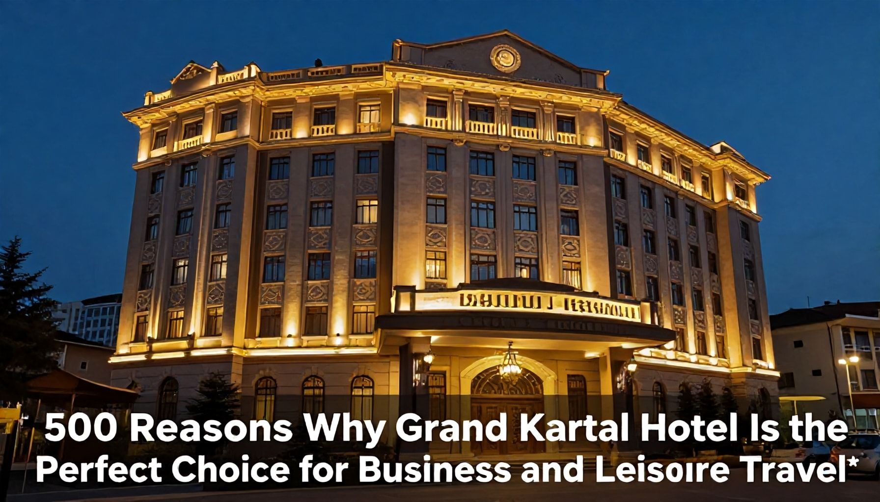 5 Yüzünden Grand Kartal Otel, İş ve Tatil Seyahatleriniz İçin Mükemmel Bir Tercih*