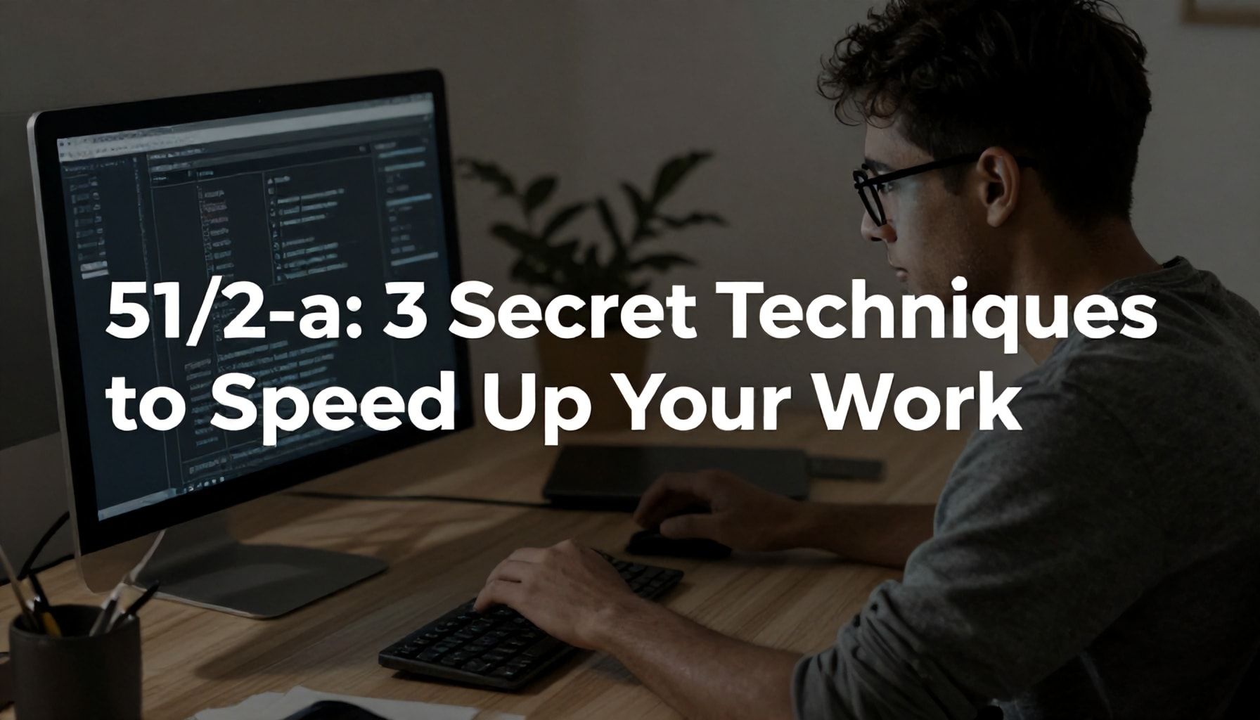 51/2-a ile İşinizi Hızlılaştıran 3 Gizli Teknik*