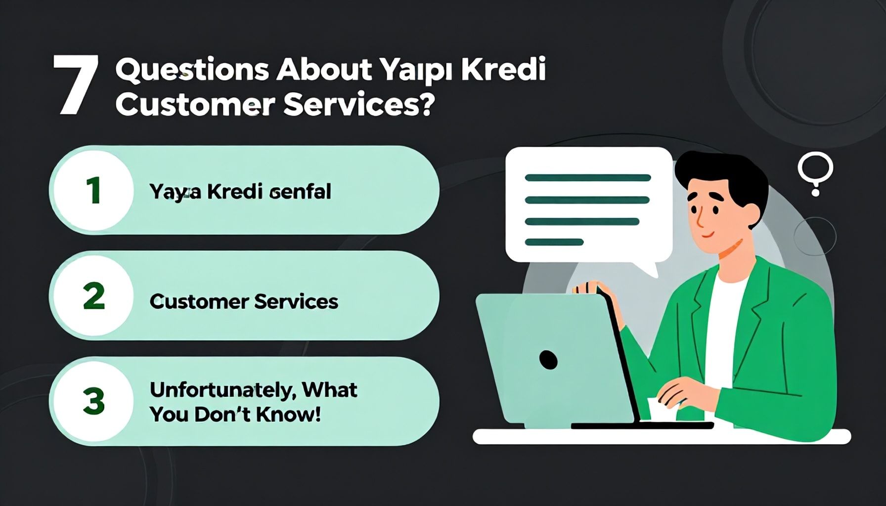 7 Soruda Yapı Kredi Müşteri Hizmetleri: Ne Yazık Ki Bilmediğinizler*