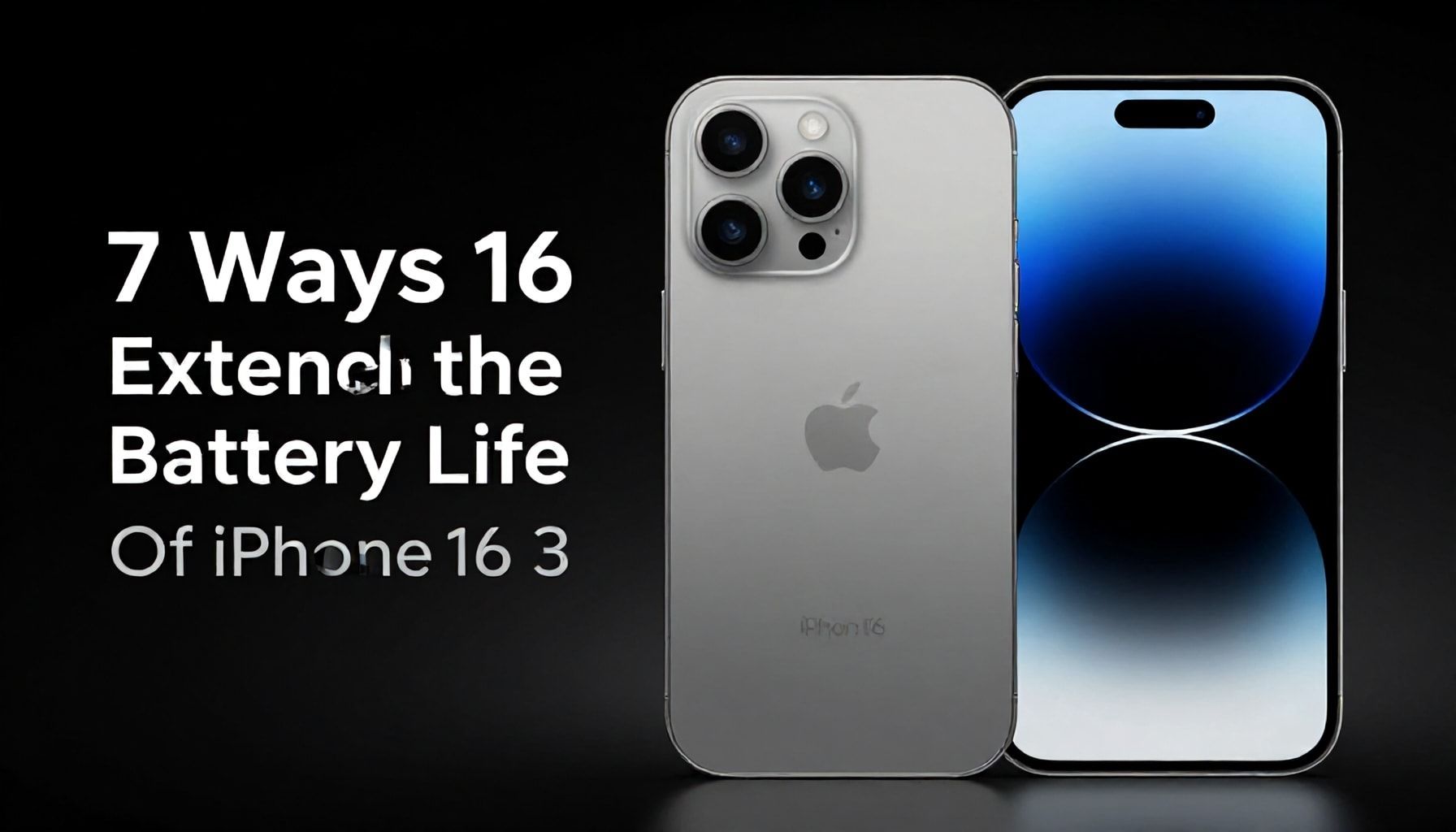 7 Yöntemle iPhone 16 E'nin Pil Ömrünü Artırın*