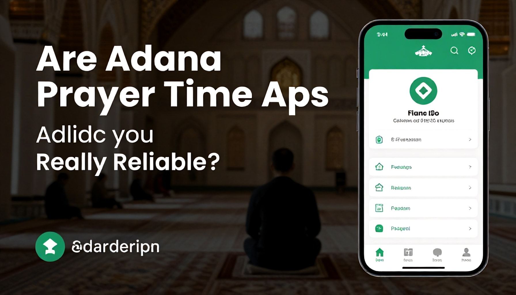 Adana Namaz Vakitleri Uygulamaları: Gerçekten Güvenilir Mi?*