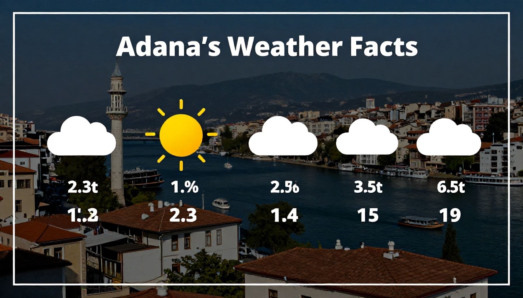 Adana'nın Hava Durumu Gerçekleri: Turistler ve Yerliler İçin Hayati Bilgiler
