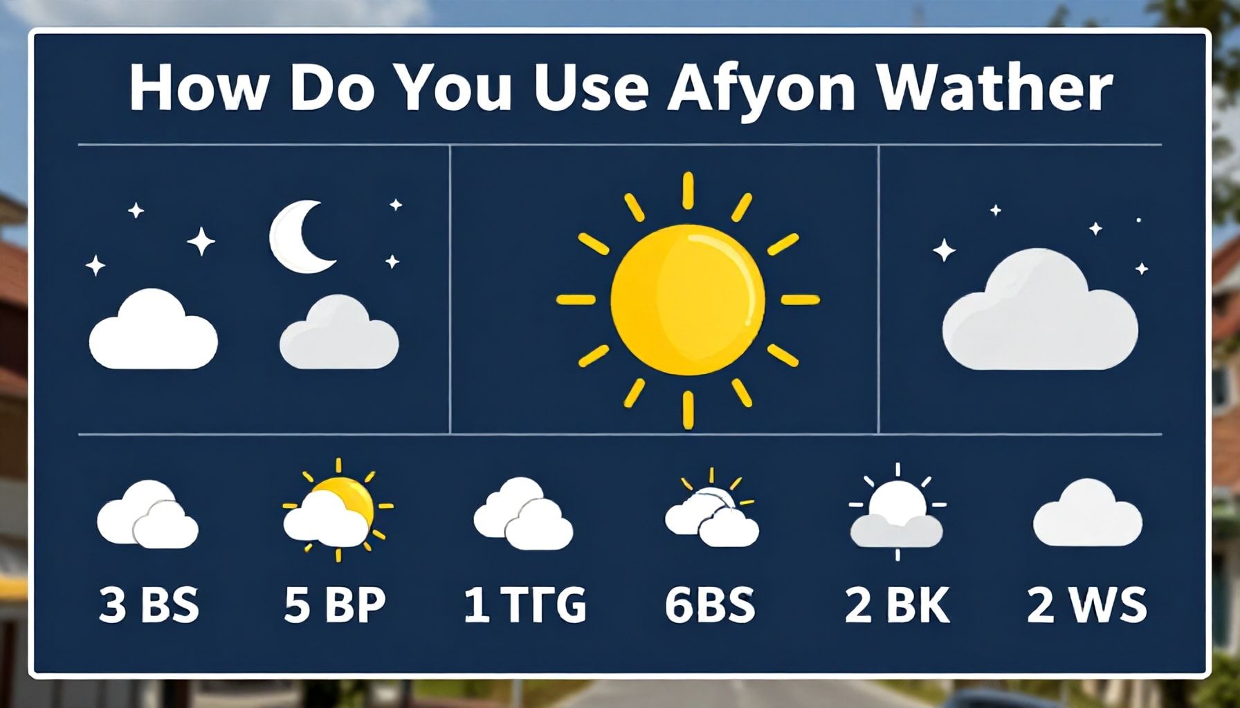 Afyon Hava Durumu Öngörülerini Nasıl Kullanırsınız?*