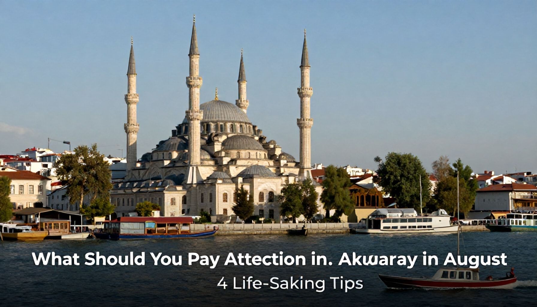 Ağustos’ta Aksaray’da Nelere Dikkat Etmelisiniz? 4 Hayati İpucu*