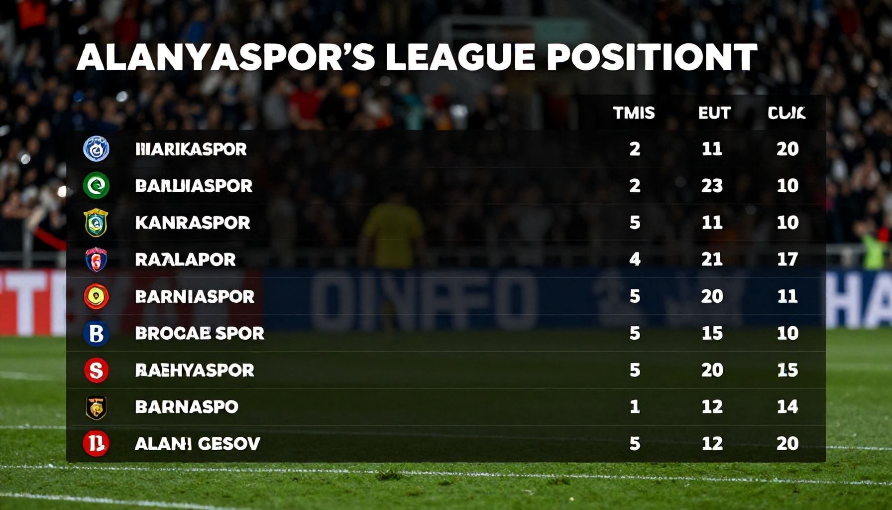 Alanyaspor'un Ligdeki Konumunu Anlamak: Neden Önemli?*